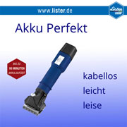 Akkuschermaschine Pferd Akku Perfekt