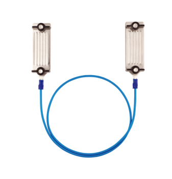 Zaunverbindungskabel ZVK 60 zur Verbindung von zwei Elektrozaunbändern bis 40 mm Breite, Kabellänge ca. 60 cm