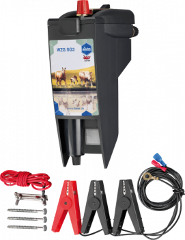 WZG SG 3 Weidezaungerät 6 Volt, 9 Volt und 12 Volt