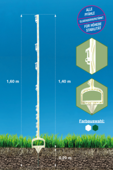 Weidezaunpfahl WZ 3000/140