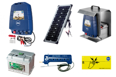 WZ 180 B Set Weidezaunbatteriegerät und Zubehör