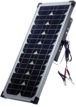 Solarpaneele 20 Watt für Weidezaunbatteriegerät 